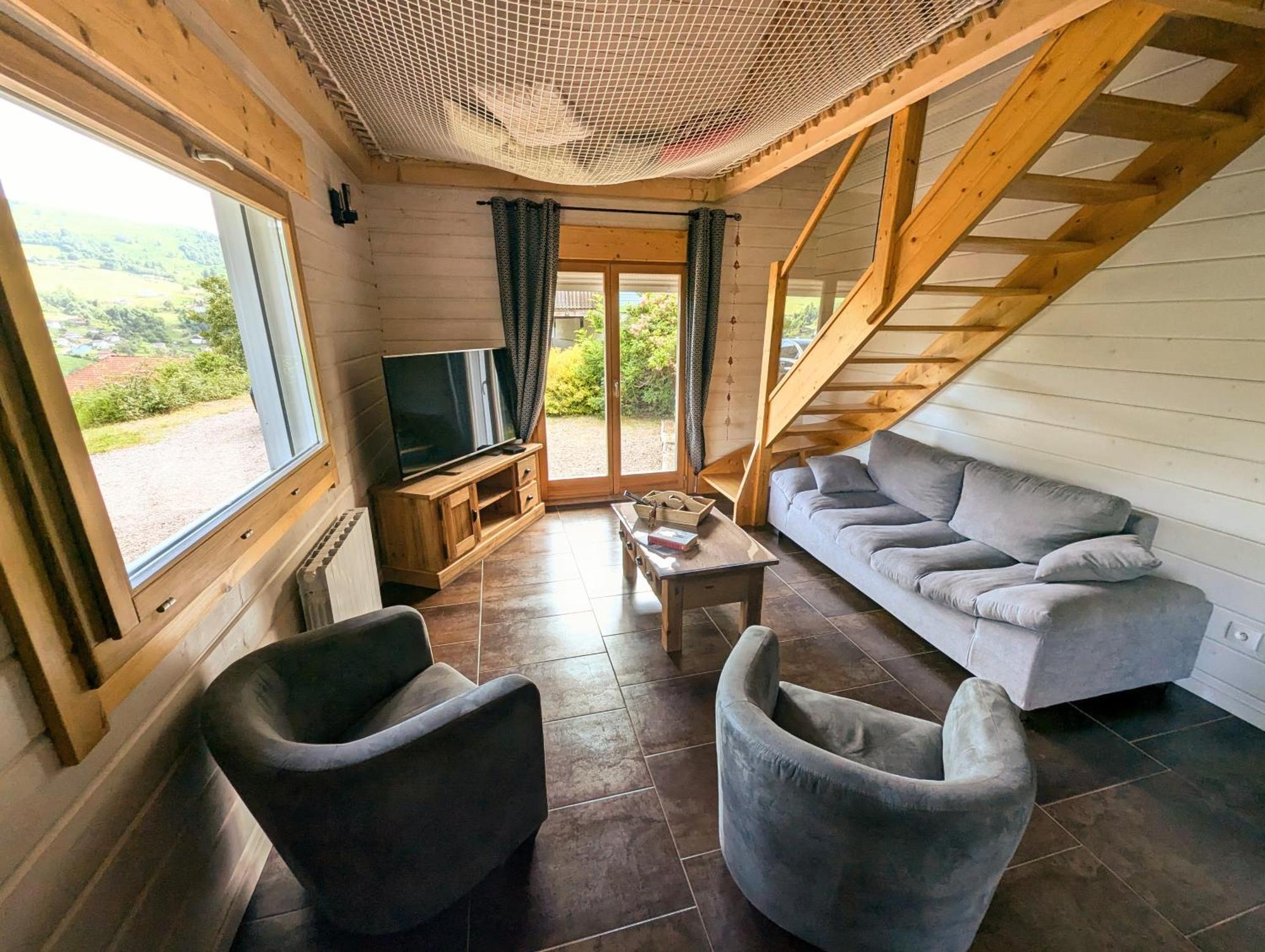 Chalet Sauna Jacuzzi 6 Personnes La Bresse Esterno foto