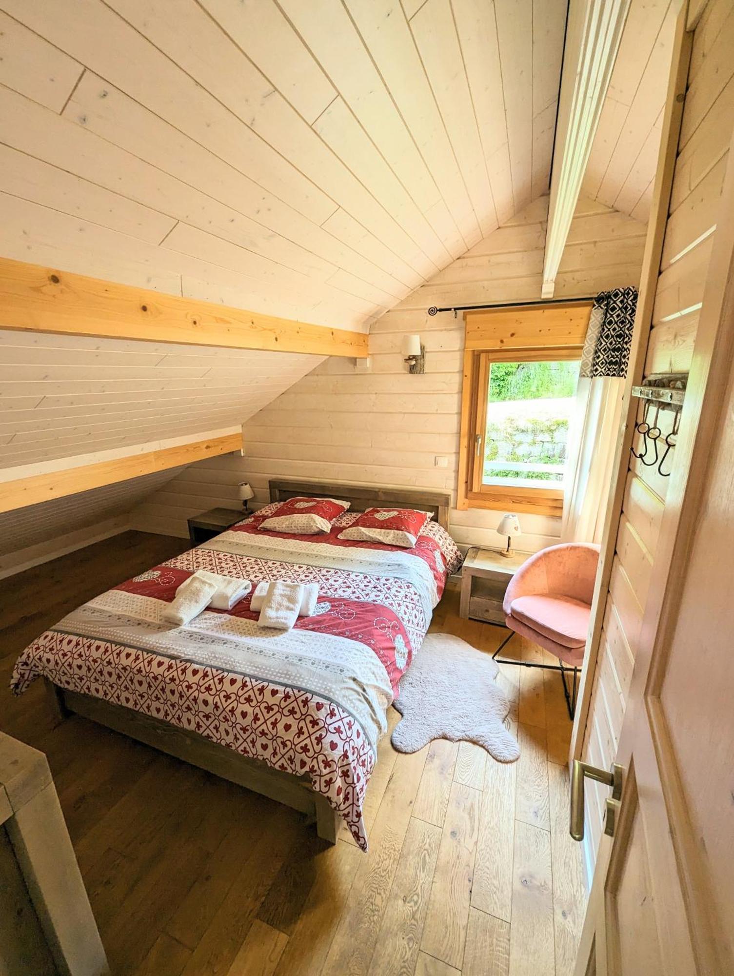 Chalet Sauna Jacuzzi 6 Personnes La Bresse Esterno foto