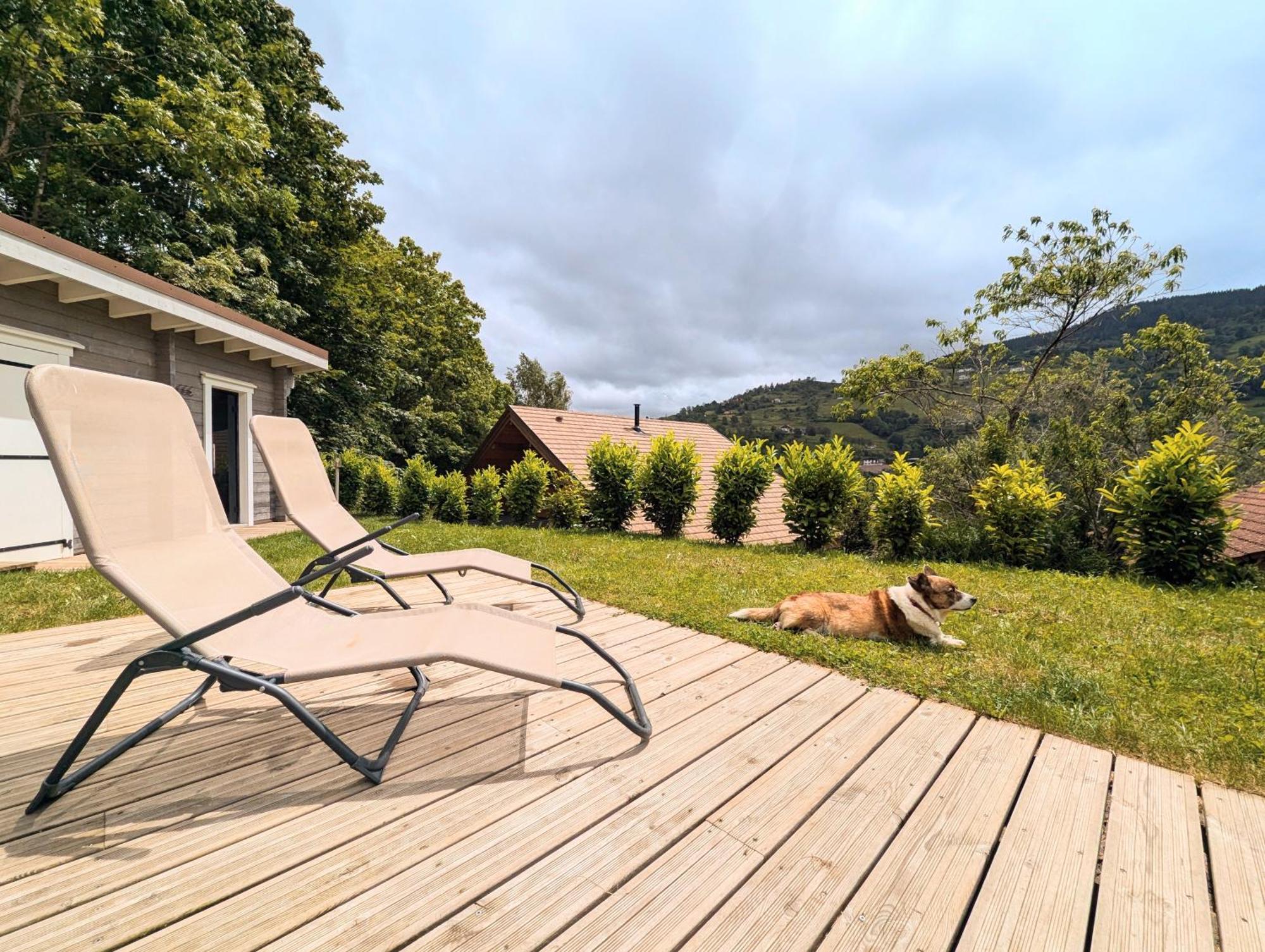 Chalet Sauna Jacuzzi 6 Personnes La Bresse Esterno foto