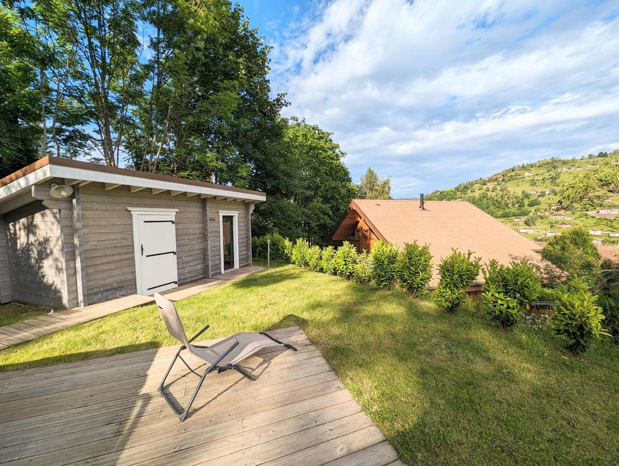 Chalet Sauna Jacuzzi 6 Personnes La Bresse Esterno foto